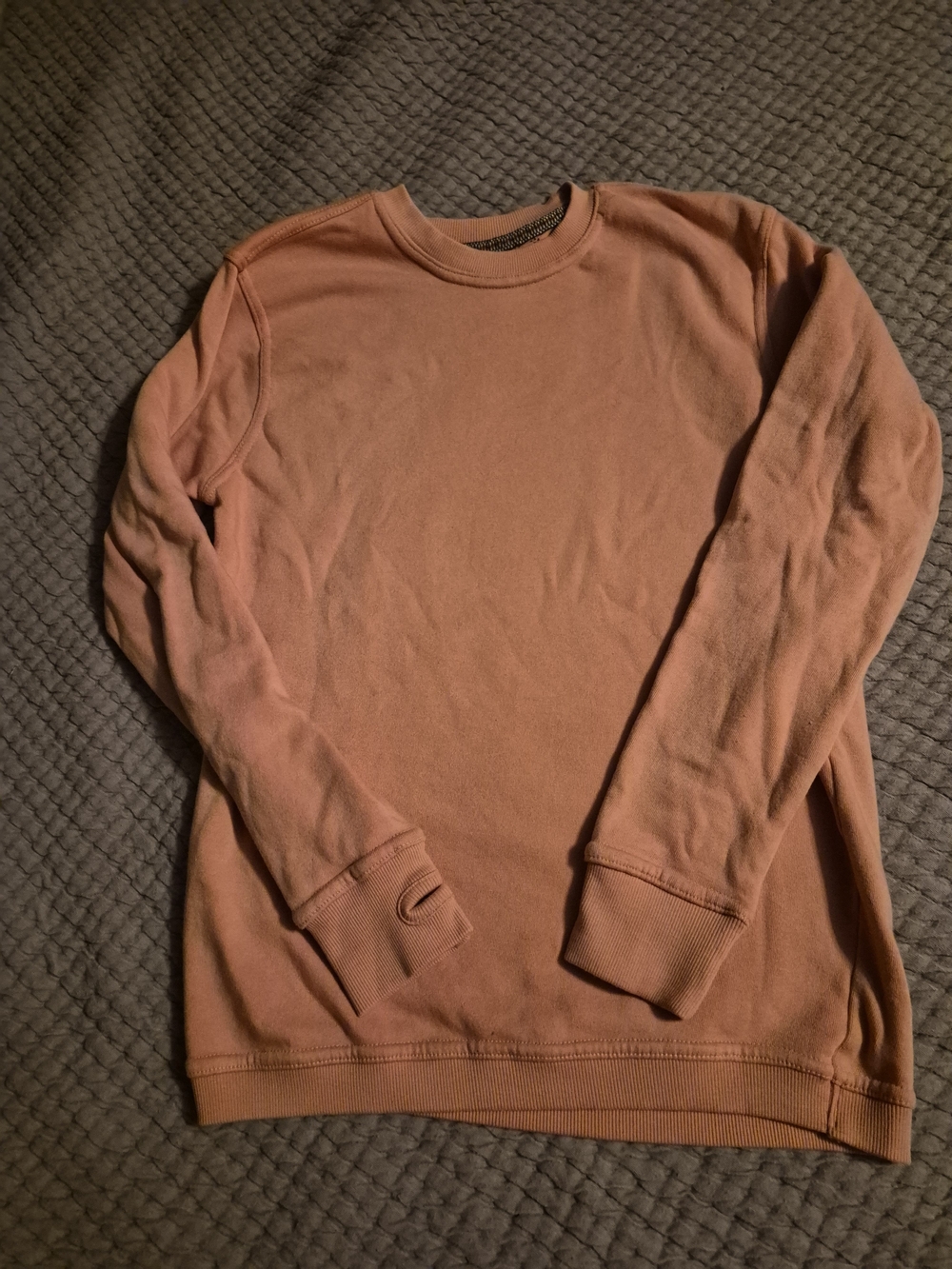 Womens Crewneck Sweatshirt in Bright Pink